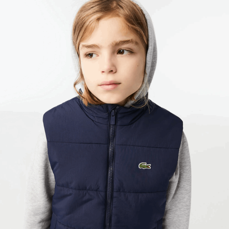 клинци водоодбојни прслук 86883213 тамноплава 166 Lacoste