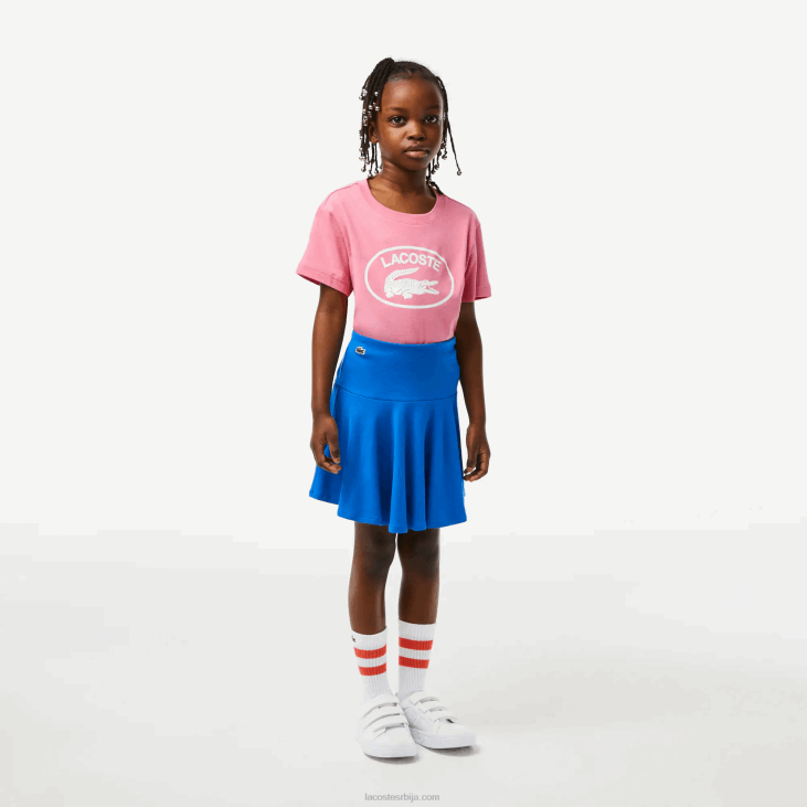 девојке растезљива мини сукња 86883097 блуе ккб Lacoste