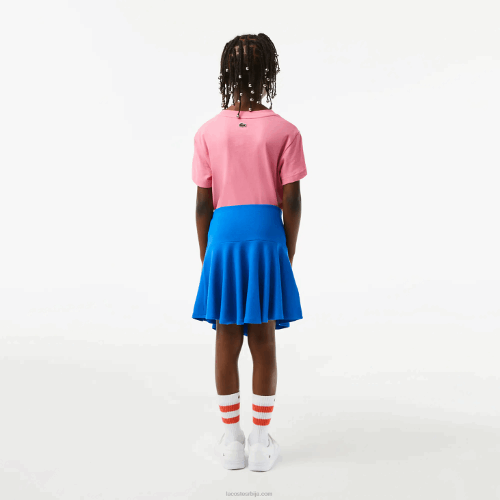 девојке растезљива мини сукња 86883097 блуе ккб Lacoste