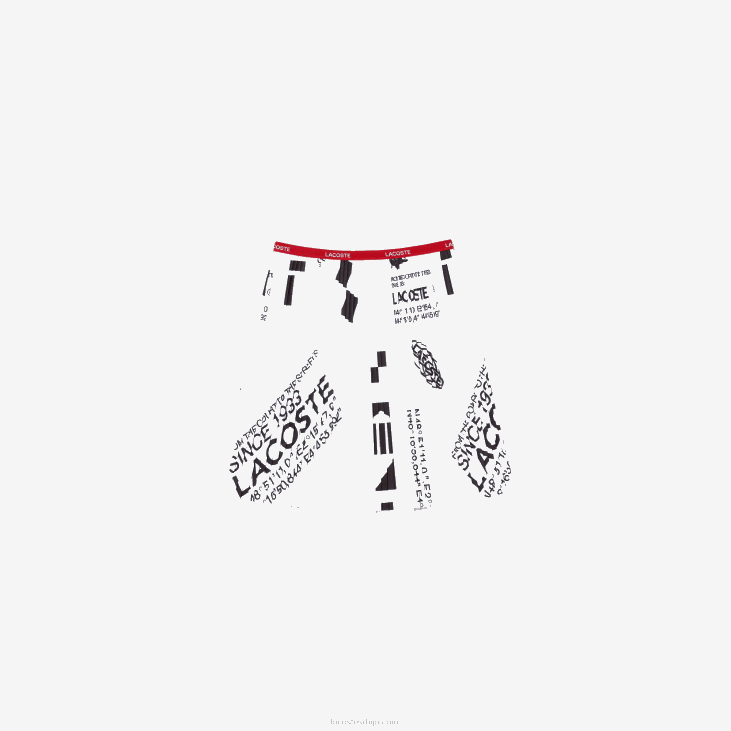 девојке плисирана сукња од дреса 86883291 бела 001 Lacoste