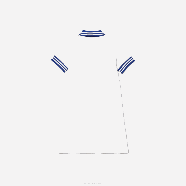 девојке вез пике поло хаљина 86883295 бело плаво ннв Lacoste