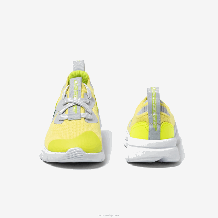 одојчади рун спин плетене текстилне патике 86882930 илв/лт гри 382 Lacoste