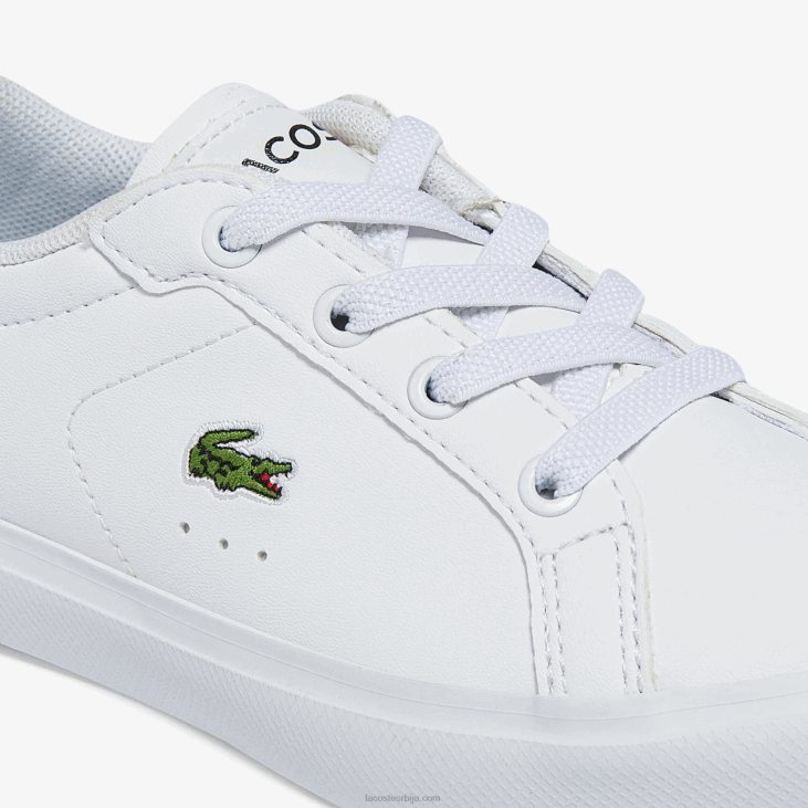 одојчади поверцоурт синтетичке патике 86882935 бела 21г Lacoste