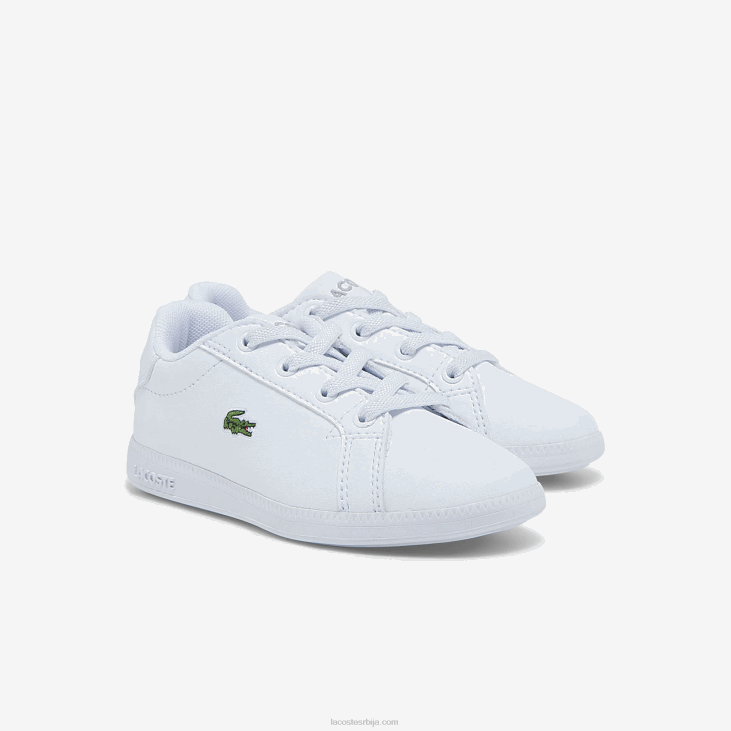 одојчади матурантске патике 86882991 бело-црно 147 Lacoste