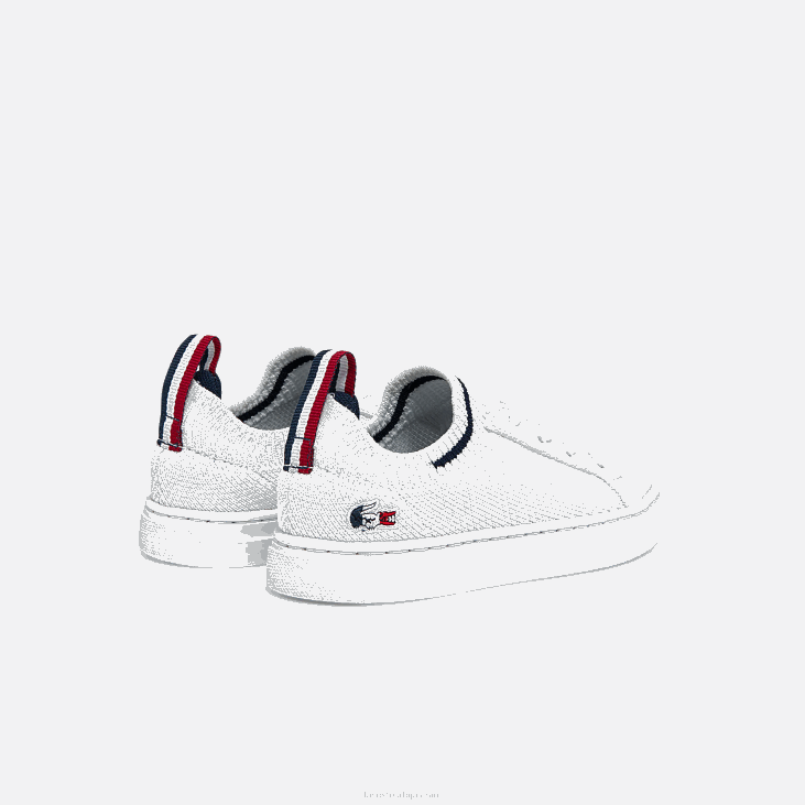 одојчади ла пикуее текстилне тробојне патике 86882994 бела/плава и црвена 407 Lacoste