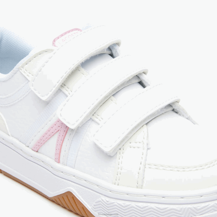 одојчади л001 синтетичке патике 86882977 бела и розе б53 Lacoste