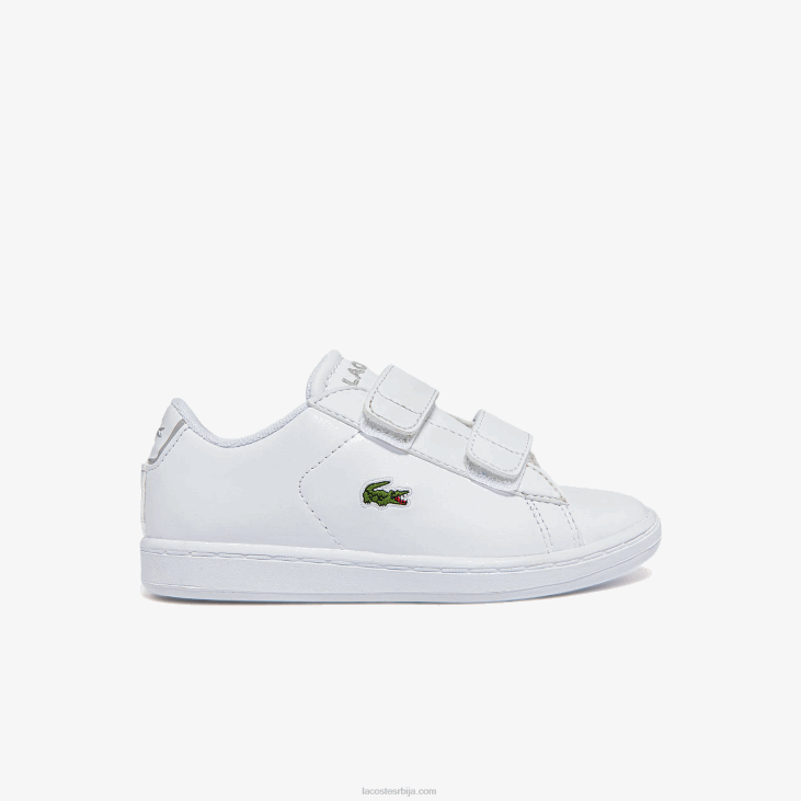 одојчади царнаби ево бл синтетичке патике 86882940 бела 21г Lacoste