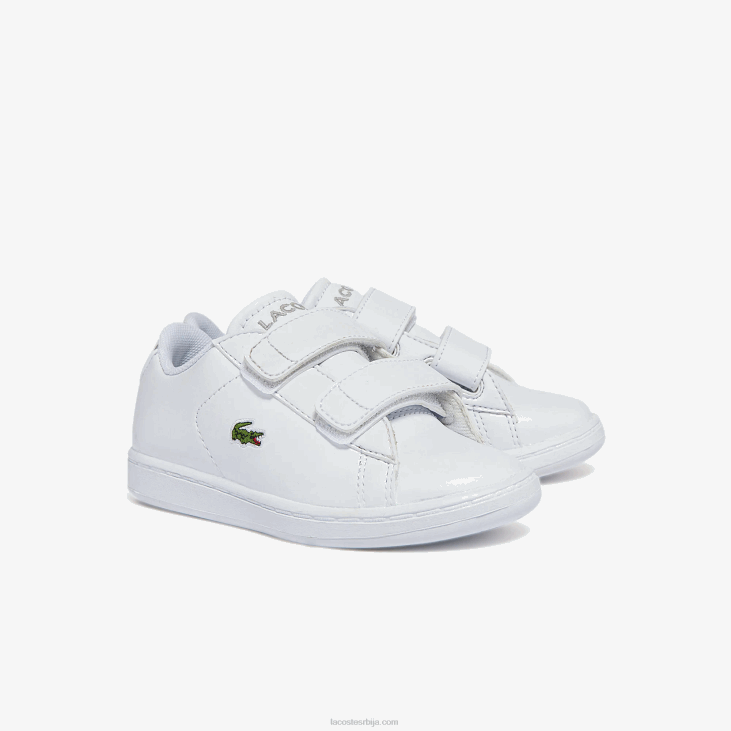 одојчади царнаби ево бл синтетичке патике 86882940 бела 21г Lacoste