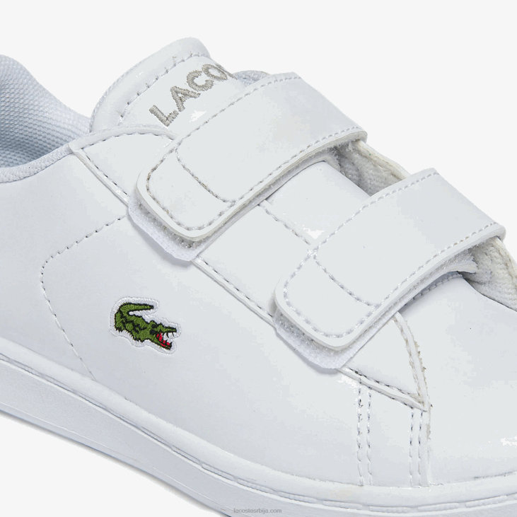 одојчади царнаби ево бл синтетичке патике 86882940 бела 21г Lacoste