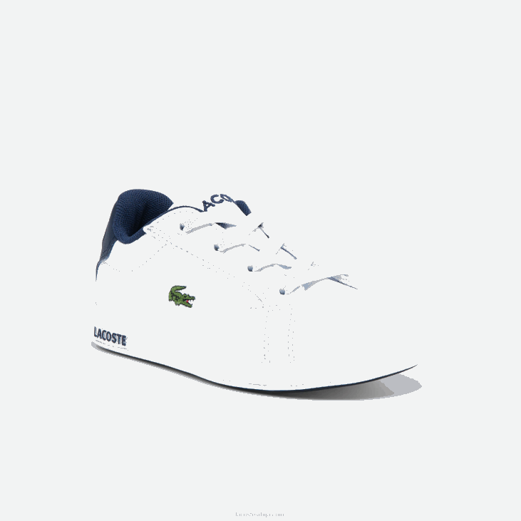 одојчади дипломиране синтетичке патике 86882972 бела и тамноплава 042 Lacoste