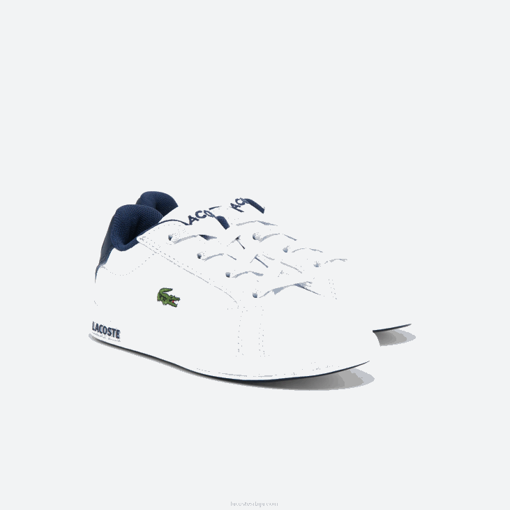 одојчади дипломиране синтетичке патике 86882972 бела и тамноплава 042 Lacoste