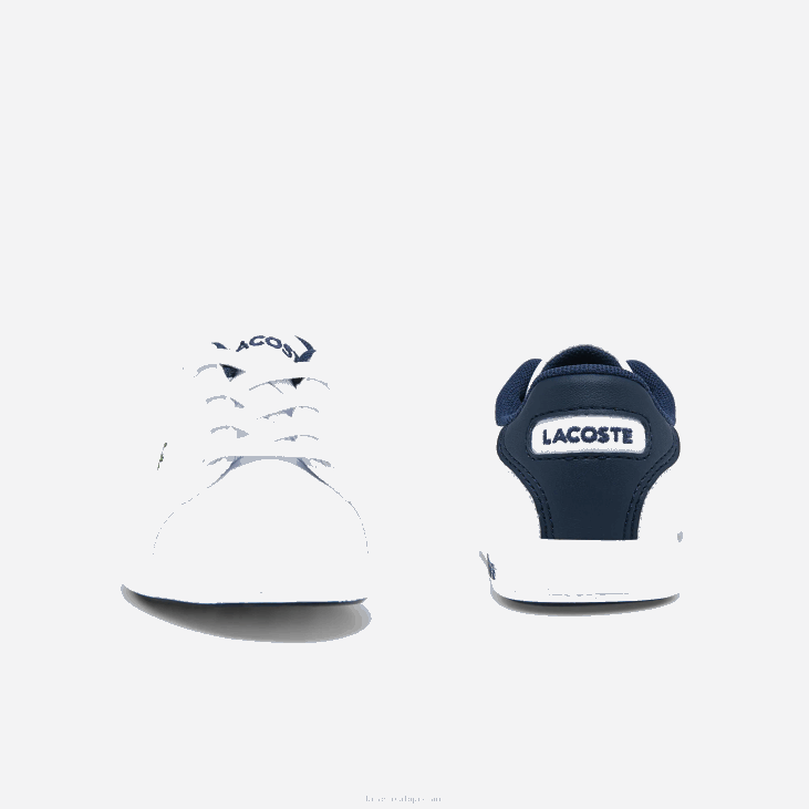 одојчади дипломиране синтетичке патике 86882972 бела и тамноплава 042 Lacoste