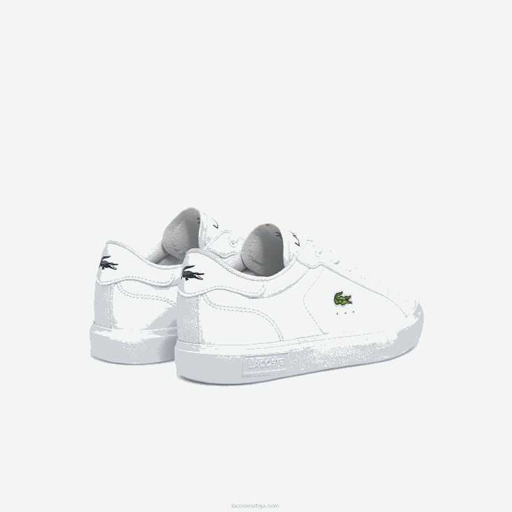 клинци поверцоурт синтетичке патике 86883067 бела 21г Lacoste