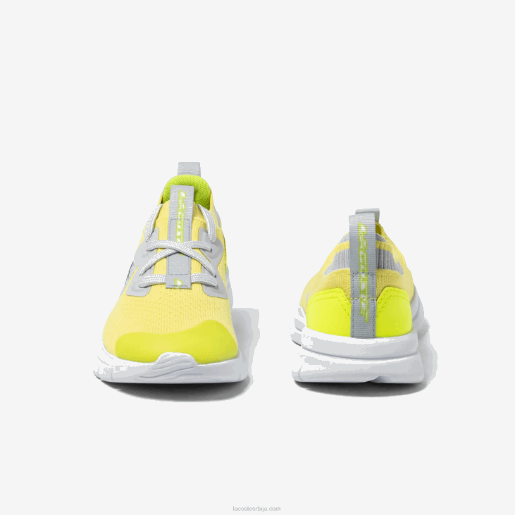 клинци рун спин плетене текстилне патике 86883068 илв/лт гри 382 Lacoste