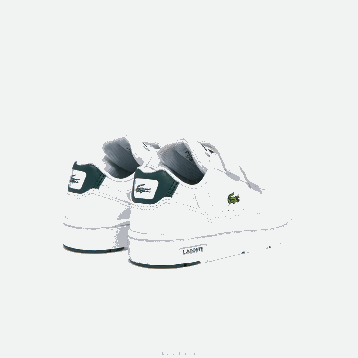 одојчади синтетичке патике т-цлип 86882942 бела и тамно зелена 1р5 Lacoste