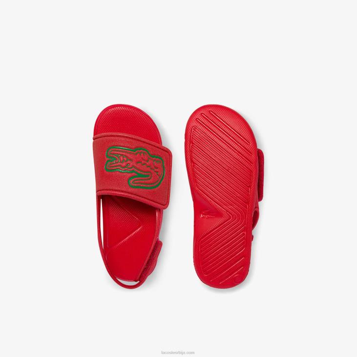 одојчади л.30 каиш синтетичких тобогана 86882971 црвено зелено т2к Lacoste