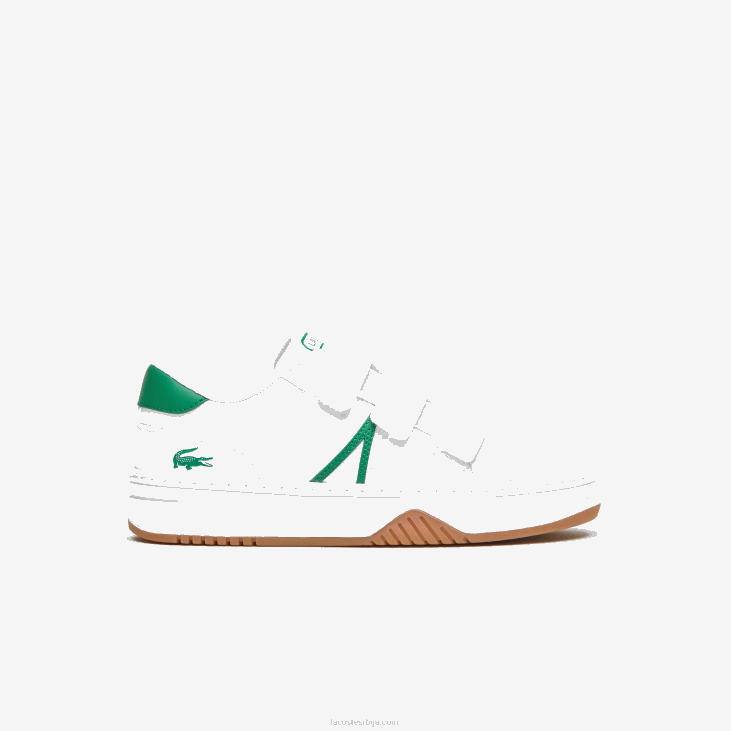 јуниори л001 синтетичке патике 86883325 бела/зелена 082 Lacoste