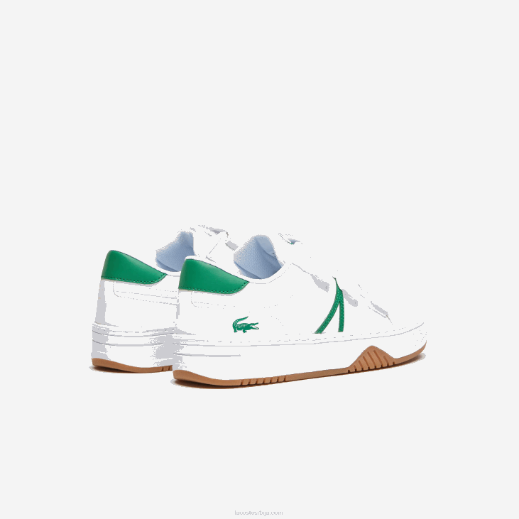 јуниори л001 синтетичке патике 86883325 бела/зелена 082 Lacoste