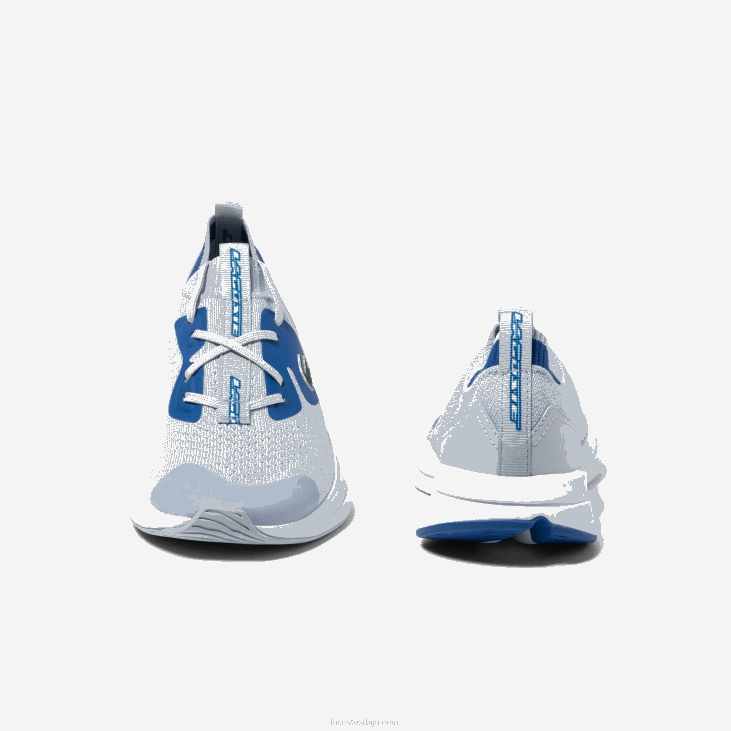 јуниори рун спин плетене текстилне патике 86883312 светло плава 52ц Lacoste