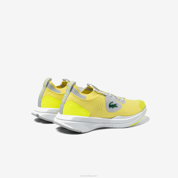 јуниори рун спин плетене текстилне патике 86883313 илв/лт гри 382 Lacoste