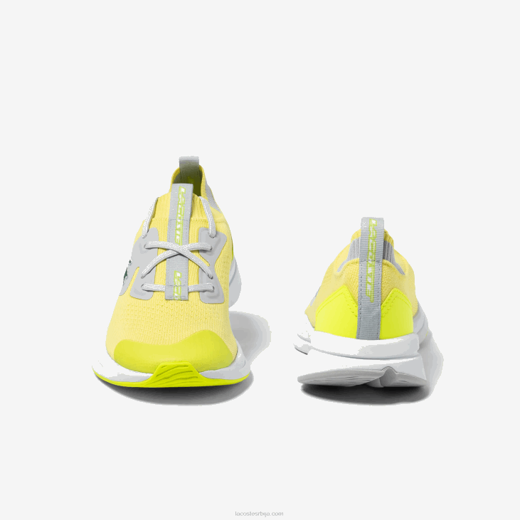 јуниори рун спин плетене текстилне патике 86883313 илв/лт гри 382 Lacoste