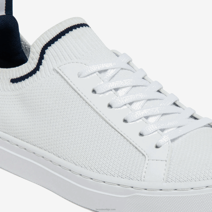 јуниори ла пикуее текстилне тробојне патике 86883317 бела/плава и црвена 407 Lacoste