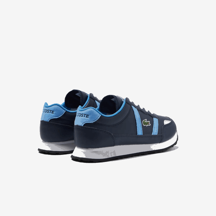 јуниори партнер синтетичке цолор-поп патике 86883333 тамноплава и светло плава 7е9 Lacoste