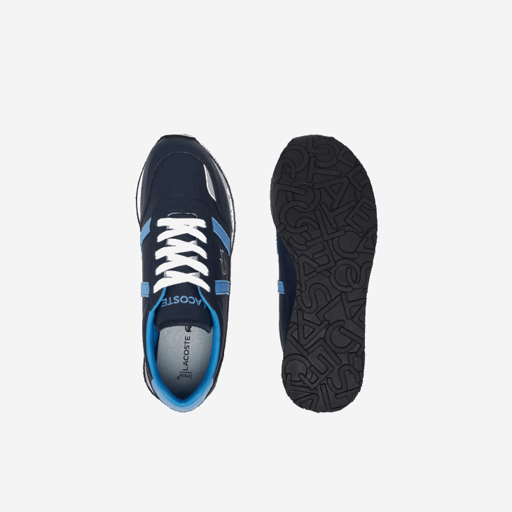 јуниори партнер синтетичке цолор-поп патике 86883333 тамноплава и светло плава 7е9 Lacoste