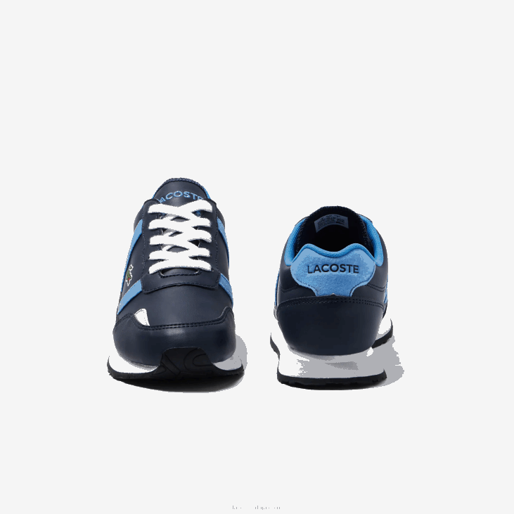 јуниори партнер синтетичке цолор-поп патике 86883333 тамноплава и светло плава 7е9 Lacoste