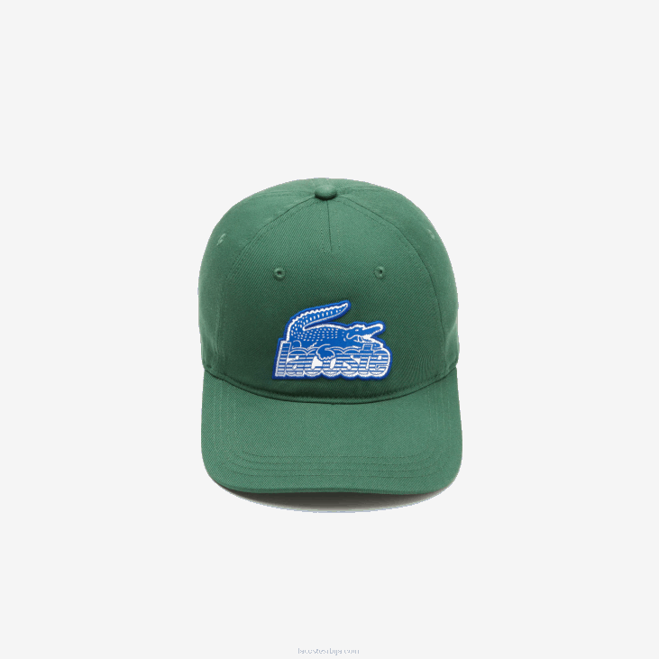 мушкарци брендирана капа од крокодила 86882147 зелена 132 Lacoste