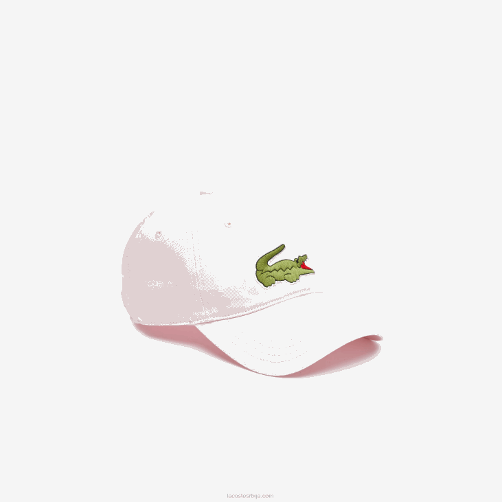 мушкарци подесива капа од органског памука 86882267 светло розе т03 Lacoste