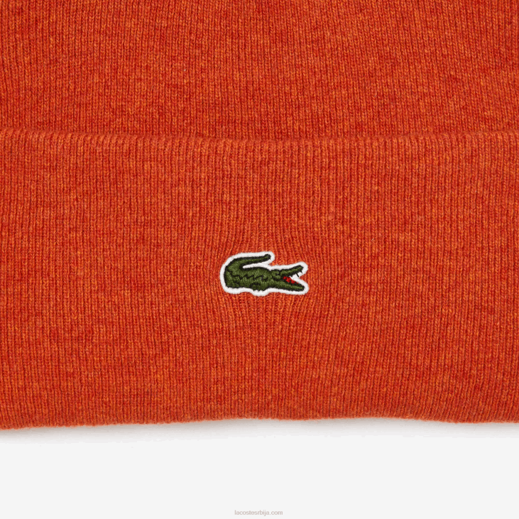 мушкарци вунена капа 86882292 наранџаста уи6 Lacoste