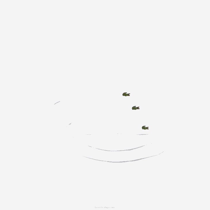 мушкарци л.12.12 маске за лице 3 ком 86882263 бела 001 Lacoste