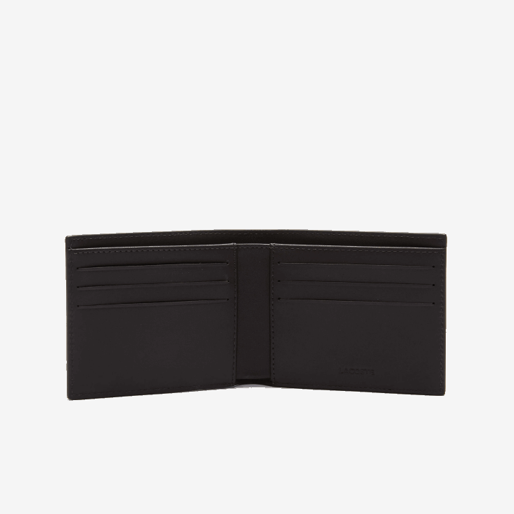 мушкарци Фитзгералд кожни новчаник са шест картица 86881952 тамно браон 028 Lacoste