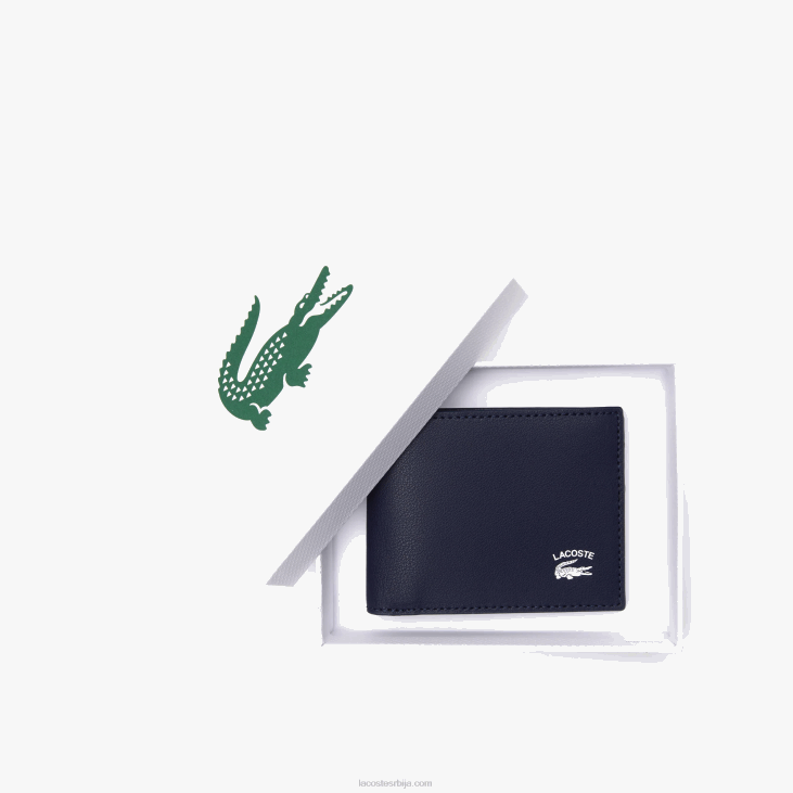 мушкарци унутрашњи утор за картице склопиви новчаник 86881993 21 Lacoste