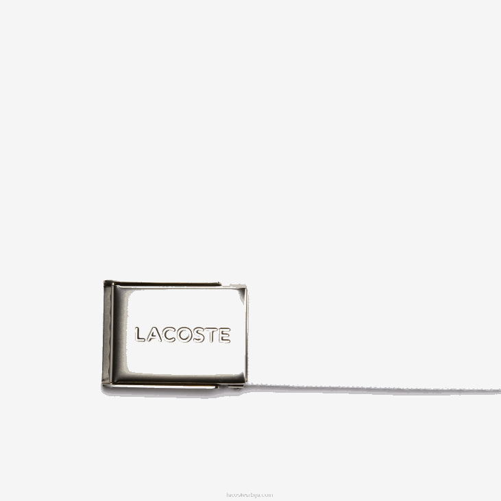 мушкарци каиш од урезане копче од тканине 86882083 1 Lacoste