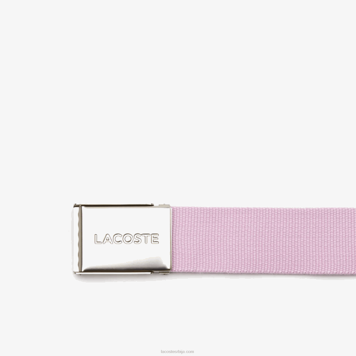 мушкарци каиш од урезане копче од тканине 86882116 албизиа к29 Lacoste