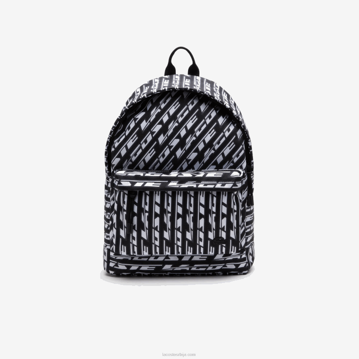 мушкарци неоцроц лого принт ранац 86881942 моно ноир бланц л57 Lacoste