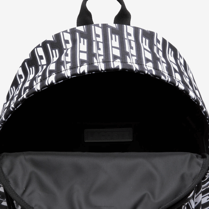 мушкарци неоцроц лого принт ранац 86881942 моно ноир бланц л57 Lacoste