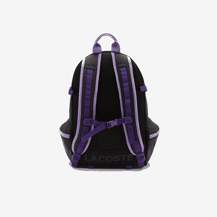 мушкарци џепни ранац са рајсфершлусом у боји блокова 86882100 ноир самуи нева фарине к96 Lacoste