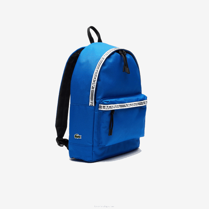 мушкарци неокрок ранац са рајсфершлусом са логотипом 86882137 роиауме ноир бланц л77 Lacoste