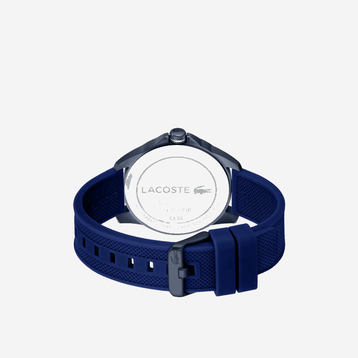 мушкарци ле Цроц плави силиконски сат са 3 руке 86882298 плава 000 Lacoste