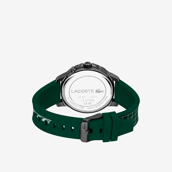 мушкарци Мултифункционални зелени силиконски сат издржљивости 86882210 зелено 000 Lacoste