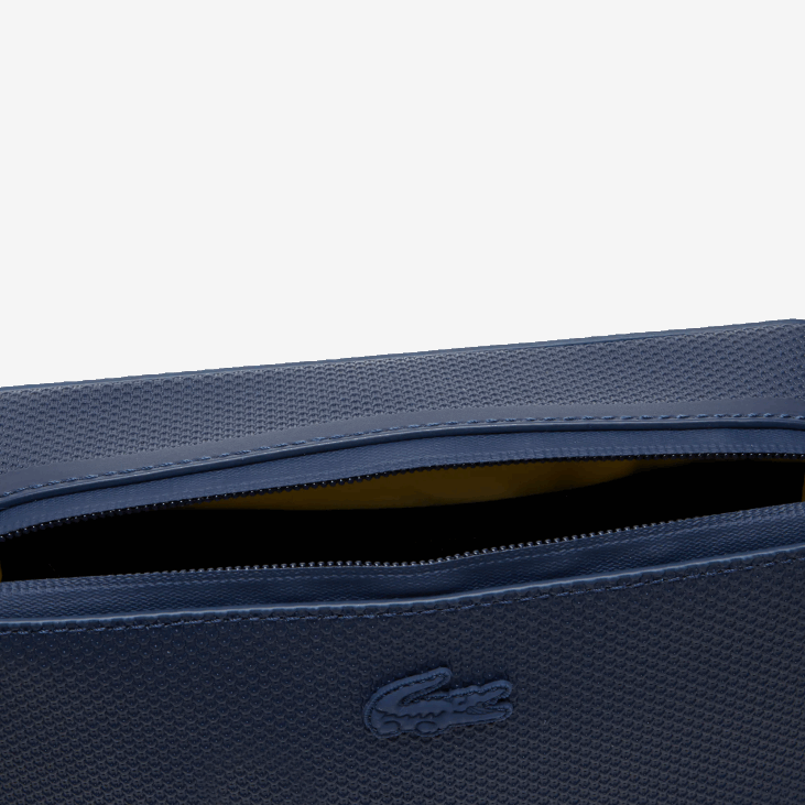 мушкарци цхантацо лого торба са траком 86881955 блеу нуит бланц м05 Lacoste