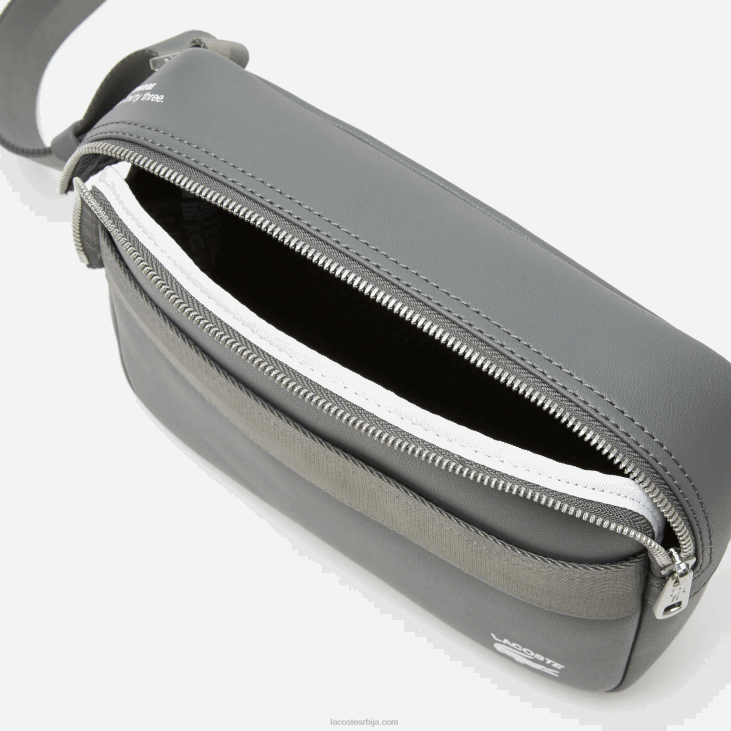 мушкарци репортерска торба контрастне ивице 86881957 тамна сенка ј37 Lacoste