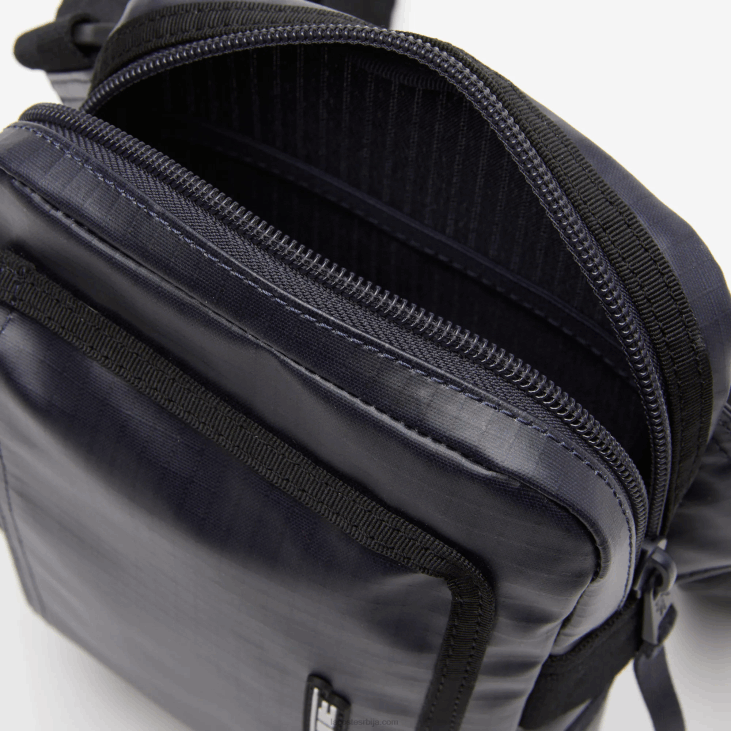 мушкарци рајсфершлус торба са контрастним детаљима 86881963 блеу нуит ноир м20 Lacoste