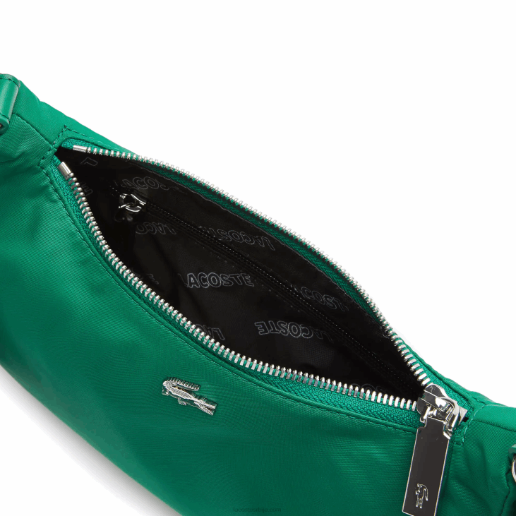 мушкарци најлонска торба за раме са металним крокодилским ременом 86882019 естивал бланц ј28 Lacoste