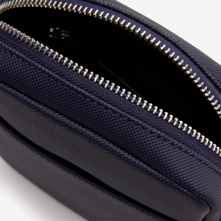 мушкарци класична петит пикуе вертикална торба са патентним затварачем 86882024 21 Lacoste