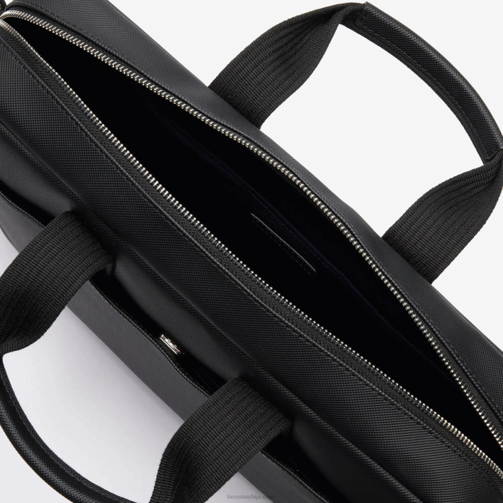 мушкарци класична петит пикуе компјутерска торба 86882027 црна 000 Lacoste