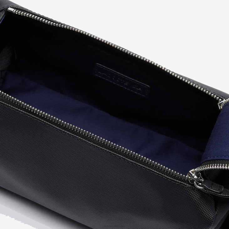 мушкарци класични дупли зип петит пикуе тоалетни комплет 86882053 црна 000 Lacoste